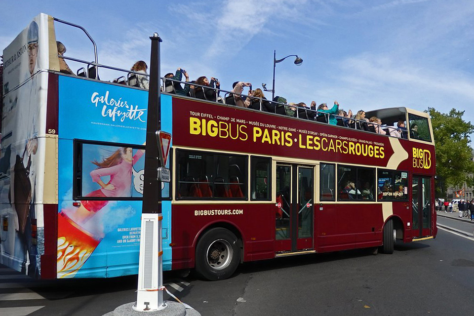 BIGbus Paris hop-on hop-off bus tour
